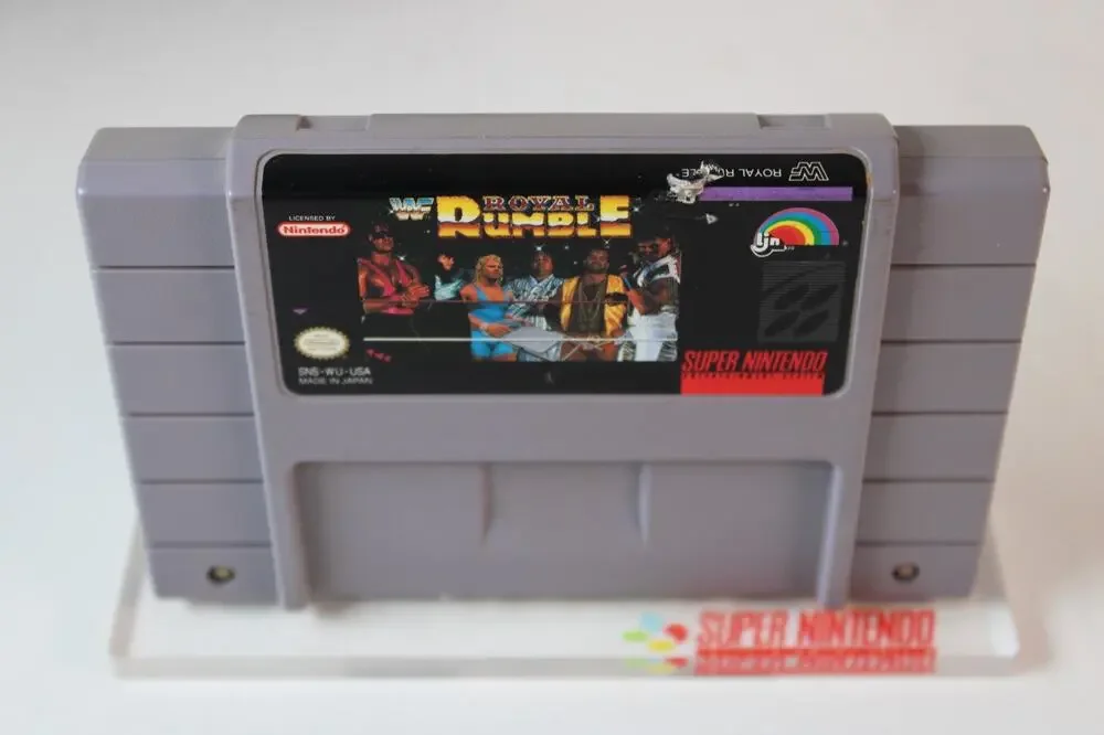 WWF Royal Rumble (Super Nintendo Entertainment System, 1993) Game Only, Tested